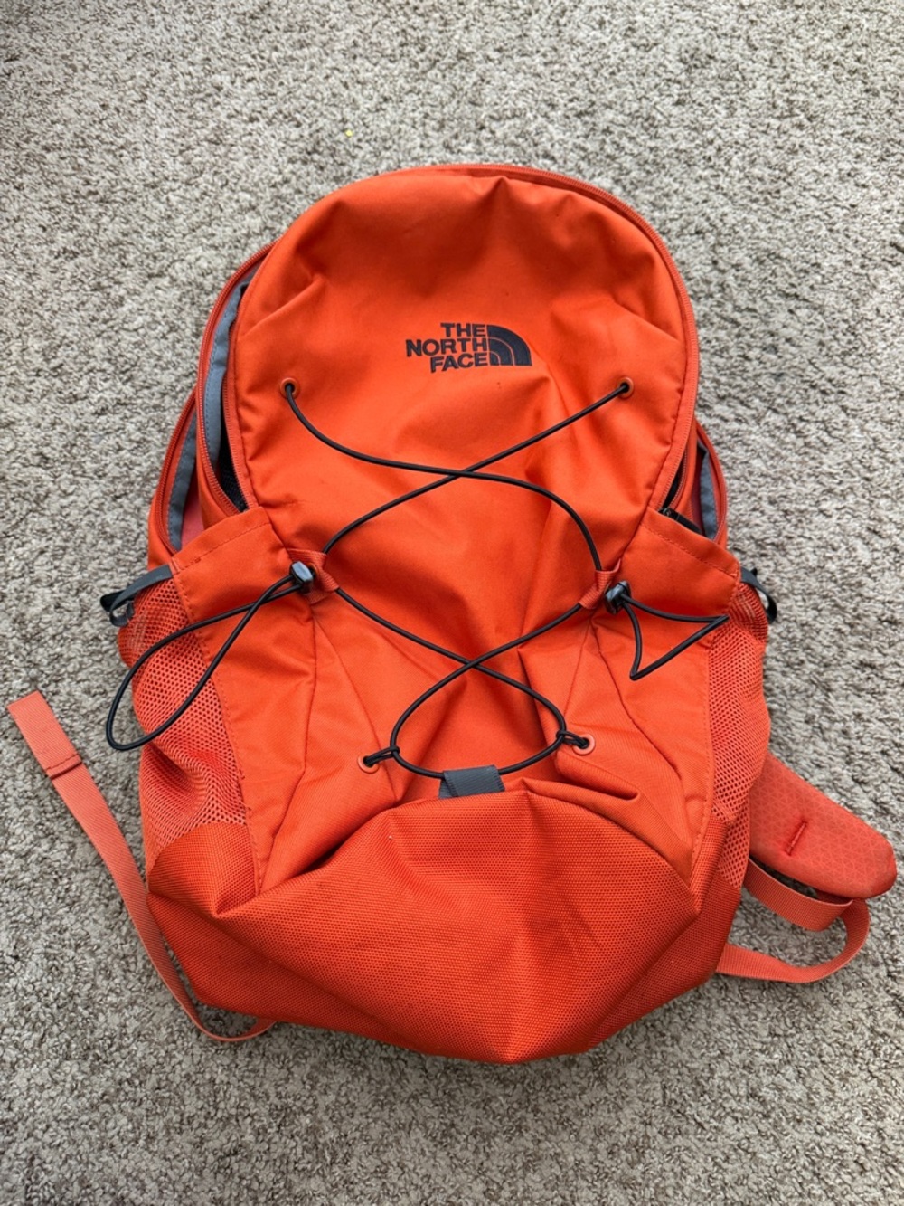 The North Face Orange Lightweight Bungee Daypack